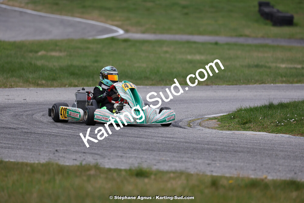 9 & 10/03/2024 : 1ère manche du Championnat du Sud au circuit d’Aigues-Vives (photos Stéphane Agnus) 2024 — karting