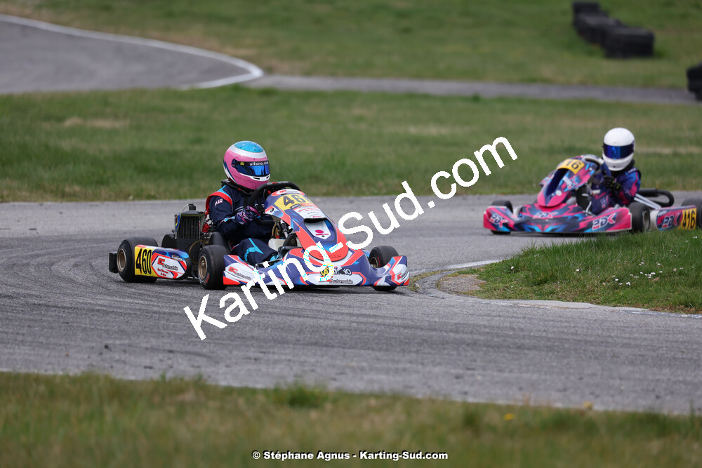 9 & 10/03/2024 : 1ère manche du Championnat du Sud au circuit d’Aigues-Vives (photos Stéphane Agnus) 2024 — karting