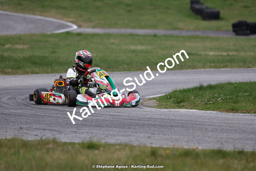 9 & 10/03/2024 : 1ère manche du Championnat du Sud au circuit d’Aigues-Vives (photos Stéphane Agnus) 2024 — karting