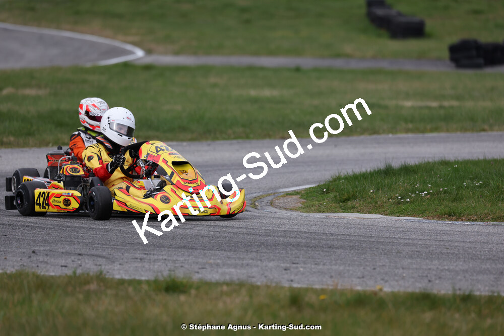 9 & 10/03/2024 : 1ère manche du Championnat du Sud au circuit d’Aigues-Vives (photos Stéphane Agnus) 2024 — karting