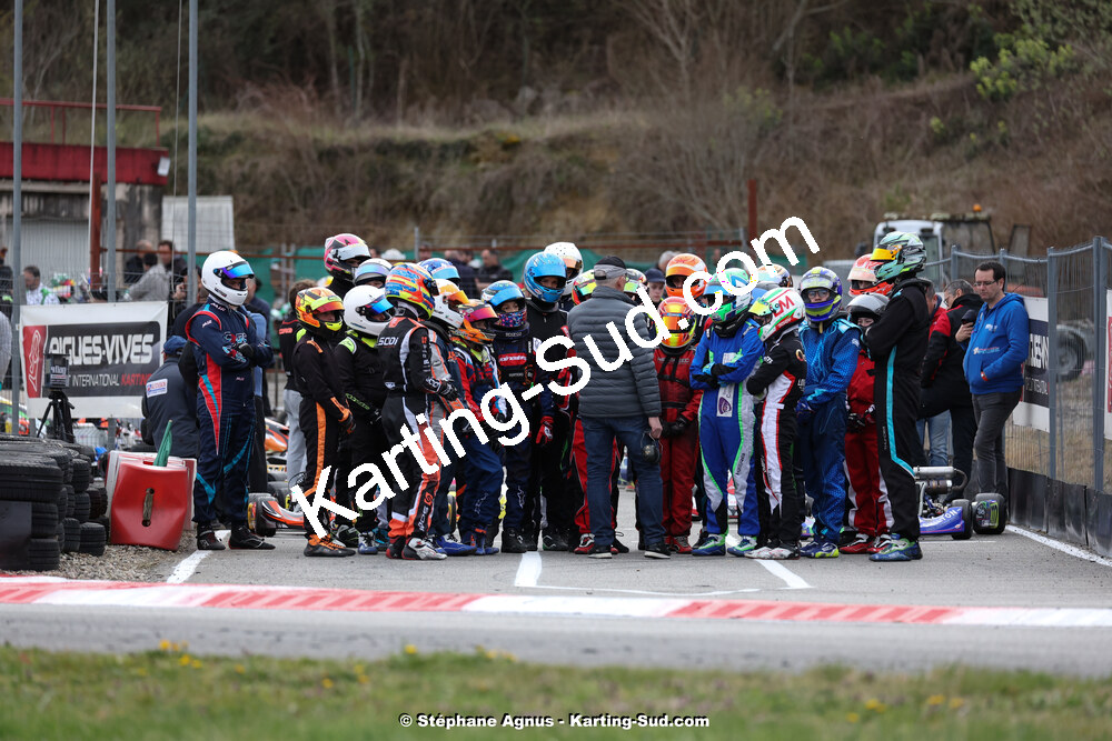 9 & 10/03/2024 : 1ère manche du Championnat du Sud au circuit d’Aigues-Vives (photos Stéphane Agnus) 2024 — karting