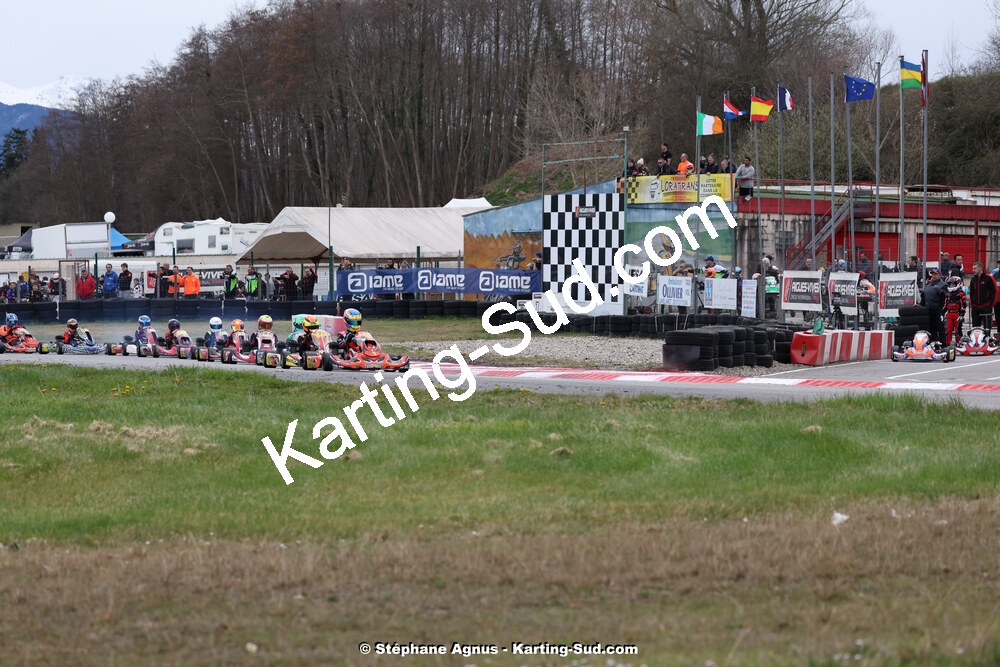9 & 10/03/2024 : 1ère manche du Championnat du Sud au circuit d’Aigues-Vives (photos Stéphane Agnus) 2024 — karting
