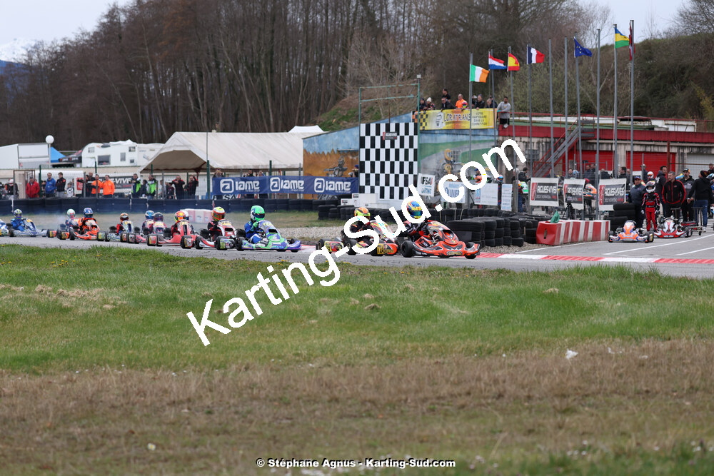 9 & 10/03/2024 : 1ère manche du Championnat du Sud au circuit d’Aigues-Vives (photos Stéphane Agnus) 2024 — karting