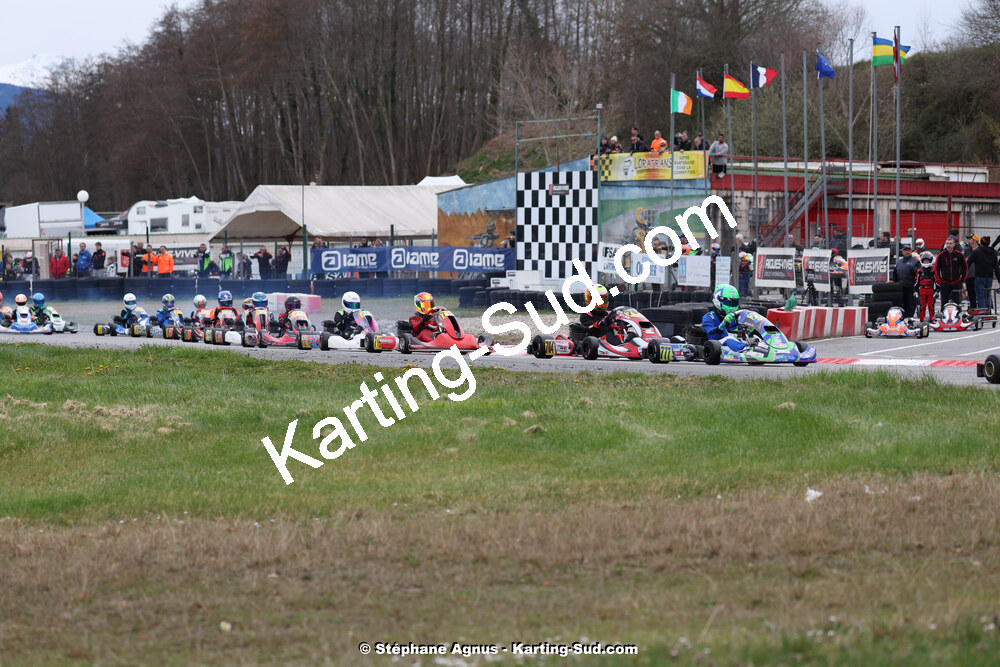 9 & 10/03/2024 : 1ère manche du Championnat du Sud au circuit d’Aigues-Vives (photos Stéphane Agnus) 2024 — karting
