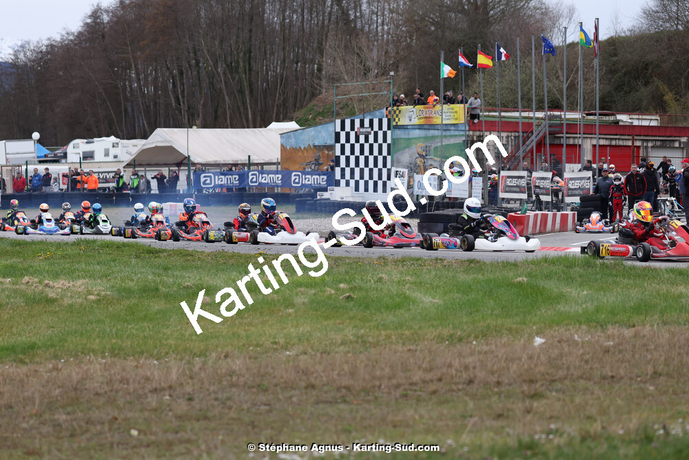 9 & 10/03/2024 : 1ère manche du Championnat du Sud au circuit d’Aigues-Vives (photos Stéphane Agnus) 2024 — karting