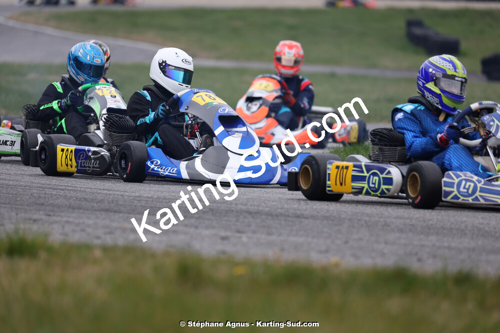 9 & 10/03/2024 : 1ère manche du Championnat du Sud au circuit d’Aigues-Vives (photos Stéphane Agnus) 2024 — karting