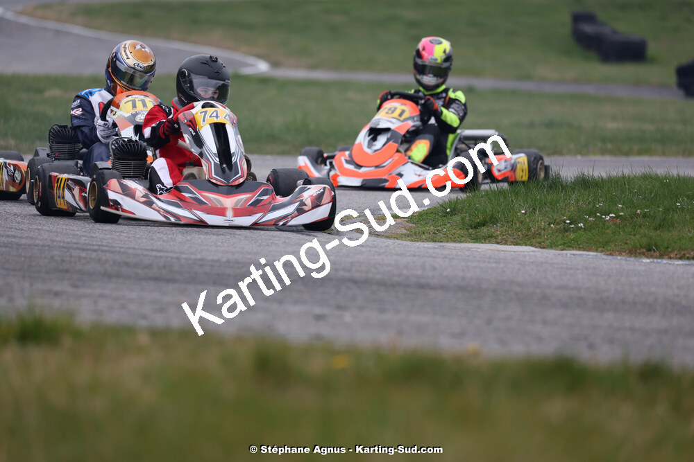 9 & 10/03/2024 : 1ère manche du Championnat du Sud au circuit d’Aigues-Vives (photos Stéphane Agnus) 2024 — karting