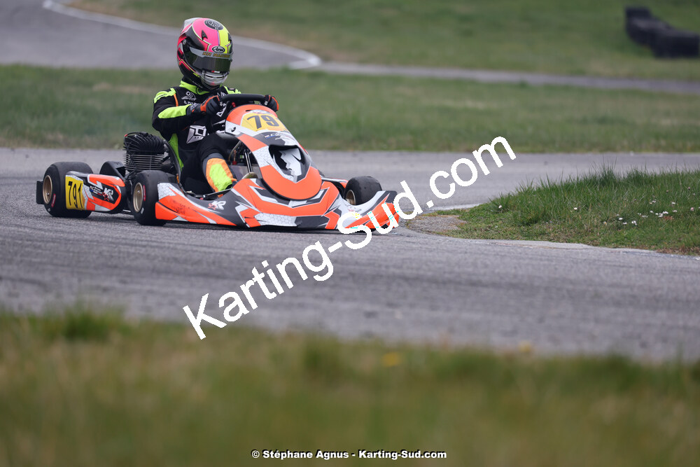 9 & 10/03/2024 : 1ère manche du Championnat du Sud au circuit d’Aigues-Vives (photos Stéphane Agnus) 2024 — karting