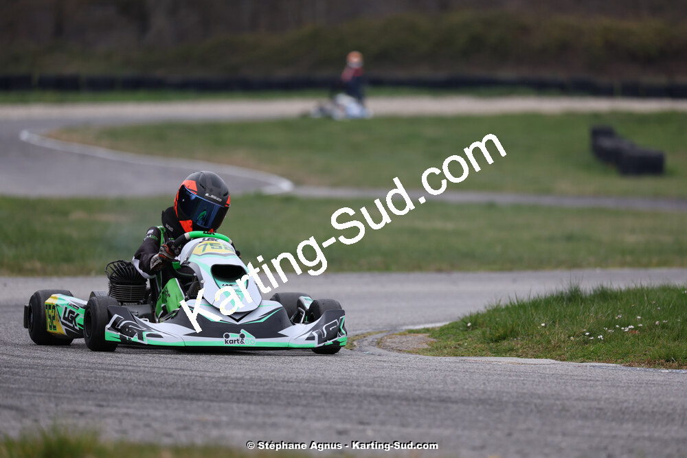 9 & 10/03/2024 : 1ère manche du Championnat du Sud au circuit d’Aigues-Vives (photos Stéphane Agnus) 2024 — karting