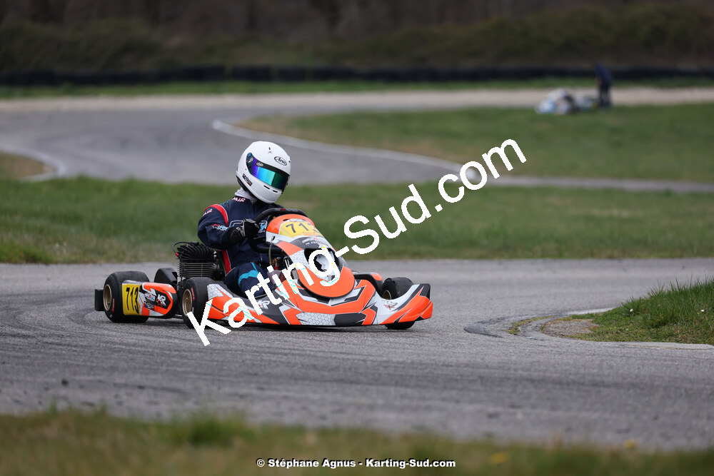 9 & 10/03/2024 : 1ère manche du Championnat du Sud au circuit d’Aigues-Vives (photos Stéphane Agnus) 2024 — karting