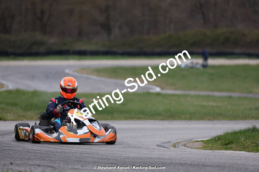 9 & 10/03/2024 : 1ère manche du Championnat du Sud au circuit d’Aigues-Vives (photos Stéphane Agnus) 2024 — karting