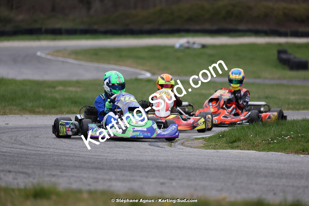9 & 10/03/2024 : 1ère manche du Championnat du Sud au circuit d’Aigues-Vives (photos Stéphane Agnus) 2024 — karting