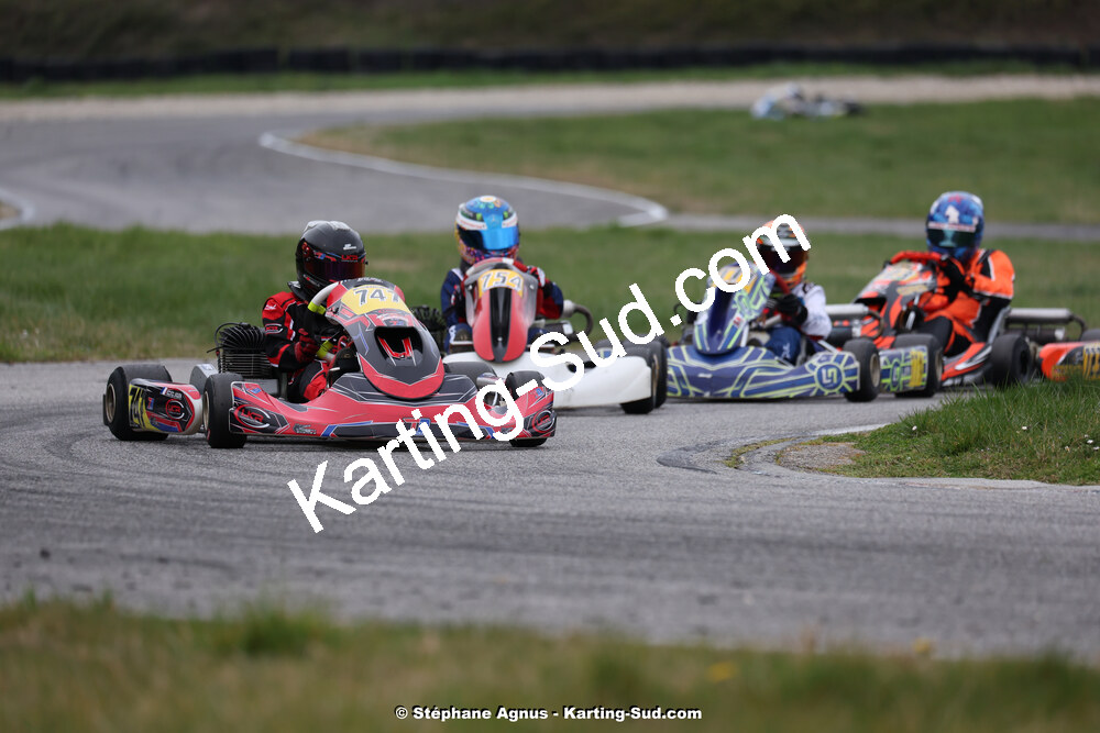 9 & 10/03/2024 : 1ère manche du Championnat du Sud au circuit d’Aigues-Vives (photos Stéphane Agnus) 2024 — karting