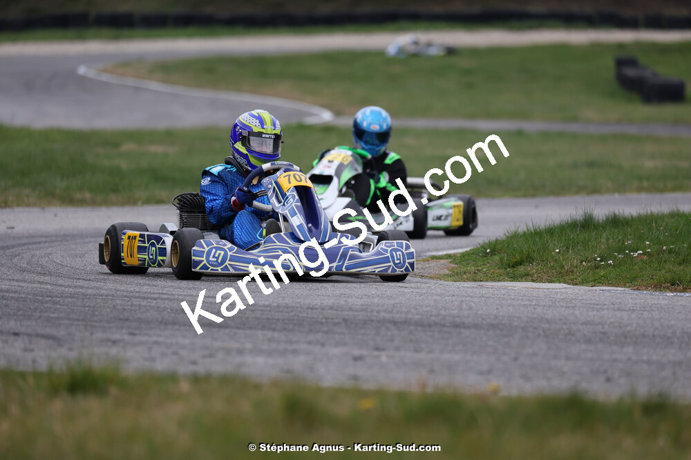 9 & 10/03/2024 : 1ère manche du Championnat du Sud au circuit d’Aigues-Vives (photos Stéphane Agnus) 2024 — karting