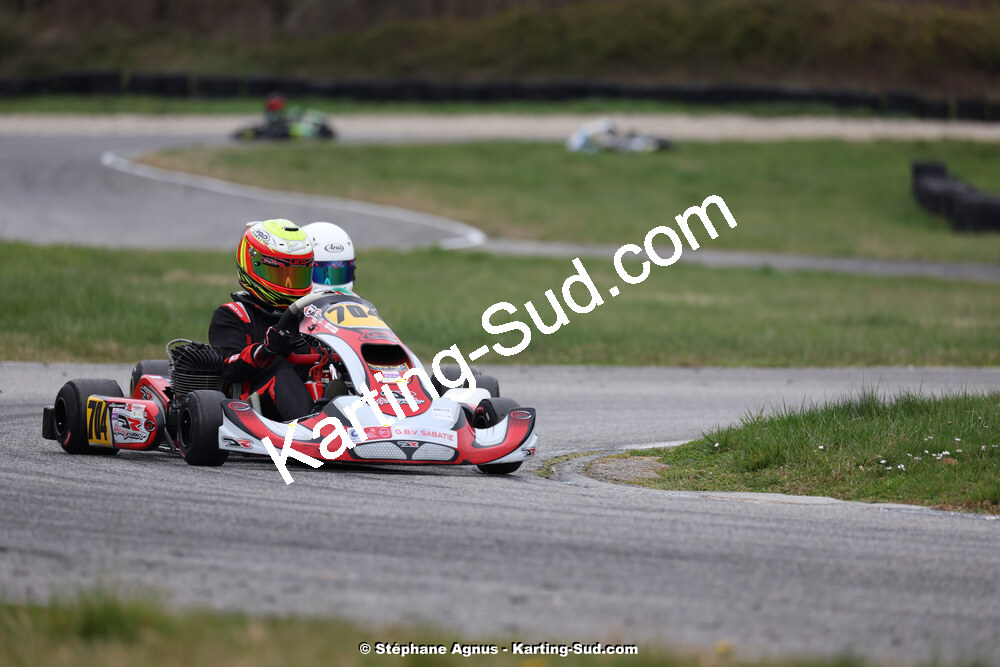 9 & 10/03/2024 : 1ère manche du Championnat du Sud au circuit d’Aigues-Vives (photos Stéphane Agnus) 2024 — karting