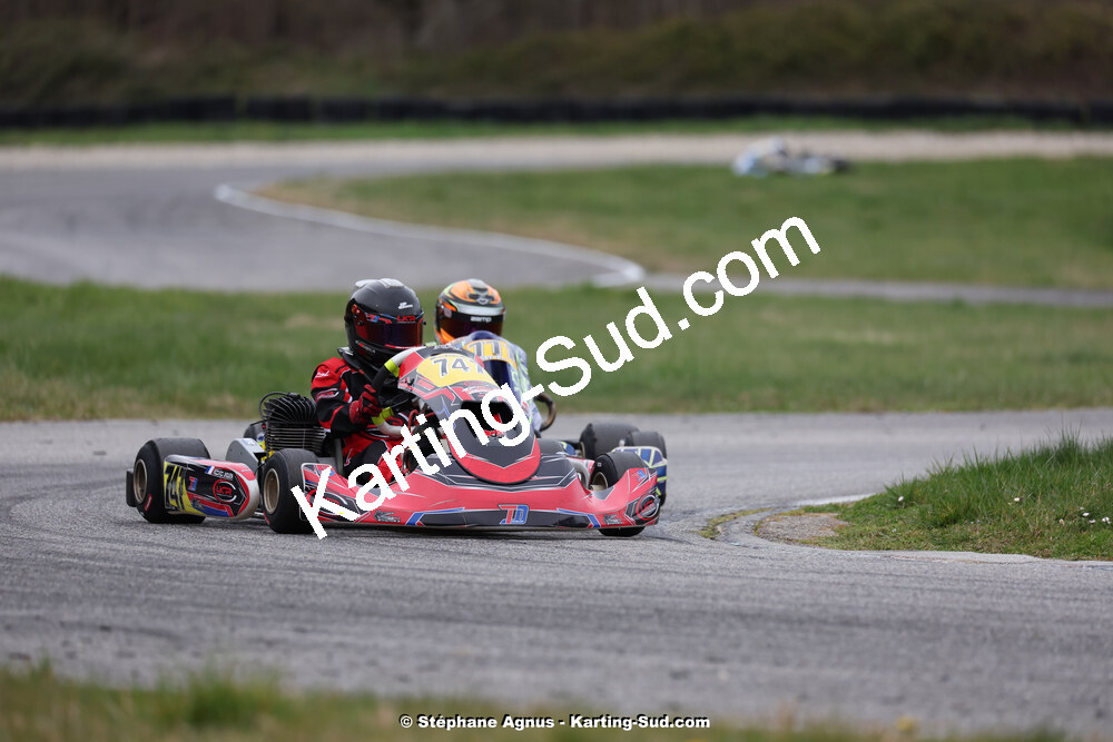 9 & 10/03/2024 : 1ère manche du Championnat du Sud au circuit d’Aigues-Vives (photos Stéphane Agnus) 2024 — karting