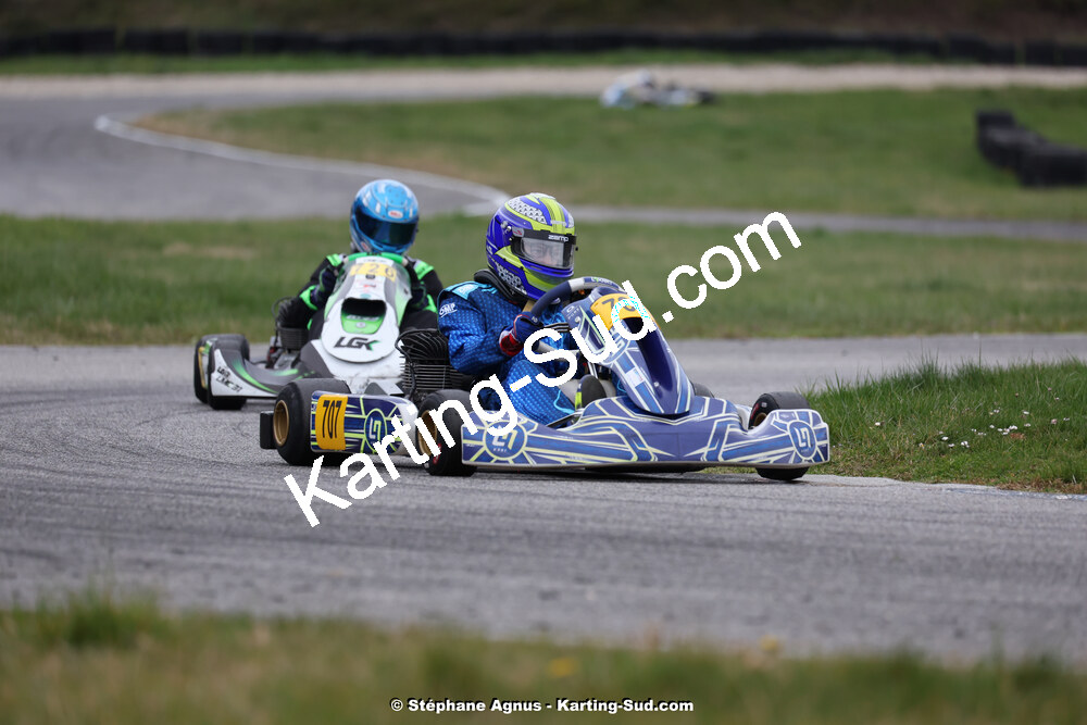 9 & 10/03/2024 : 1ère manche du Championnat du Sud au circuit d’Aigues-Vives (photos Stéphane Agnus) 2024 — karting