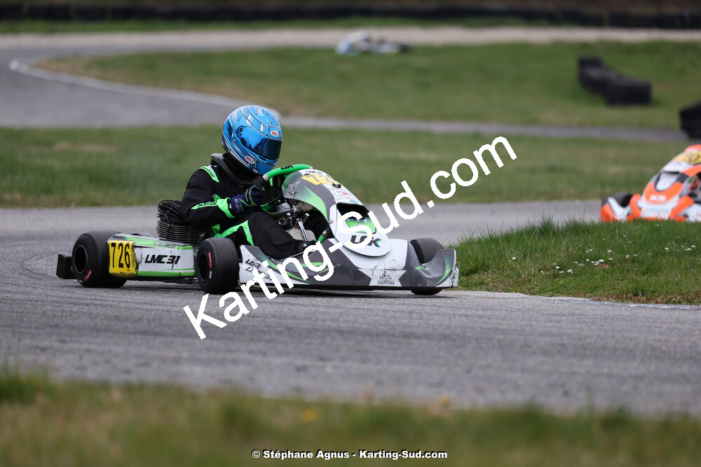 9 & 10/03/2024 : 1ère manche du Championnat du Sud au circuit d’Aigues-Vives (photos Stéphane Agnus) 2024 — karting