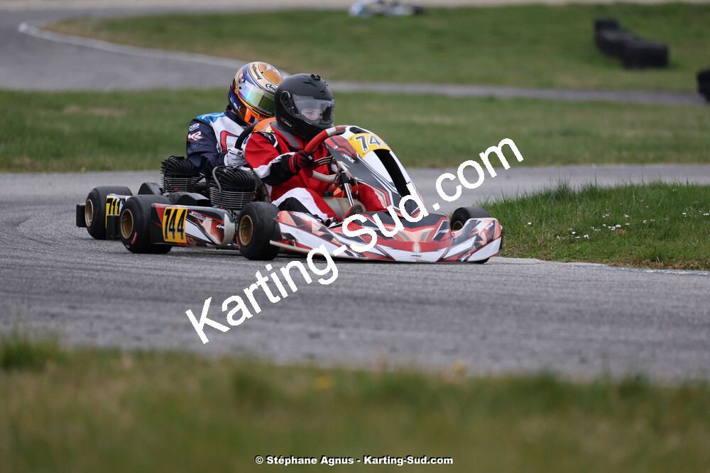 9 & 10/03/2024 : 1ère manche du Championnat du Sud au circuit d’Aigues-Vives (photos Stéphane Agnus) 2024 — karting