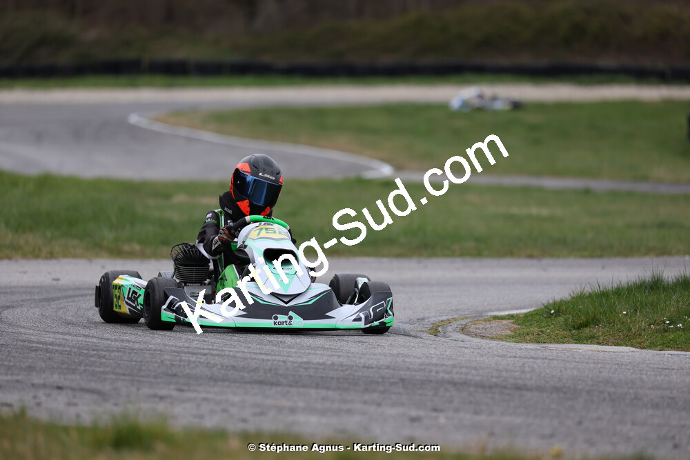 9 & 10/03/2024 : 1ère manche du Championnat du Sud au circuit d’Aigues-Vives (photos Stéphane Agnus) 2024 — karting