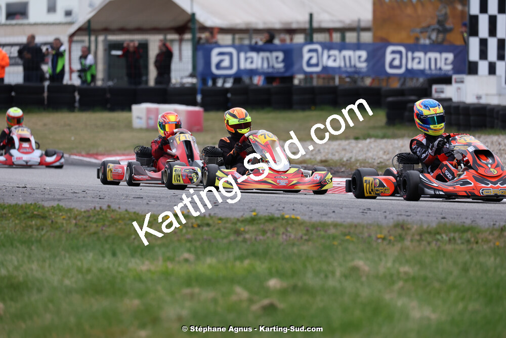 9 & 10/03/2024 : 1ère manche du Championnat du Sud au circuit d’Aigues-Vives (photos Stéphane Agnus) 2024 — karting
