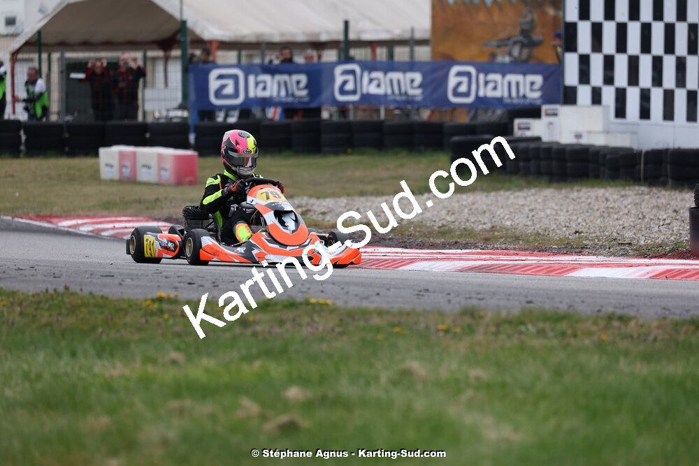 9 & 10/03/2024 : 1ère manche du Championnat du Sud au circuit d’Aigues-Vives (photos Stéphane Agnus) 2024 — karting
