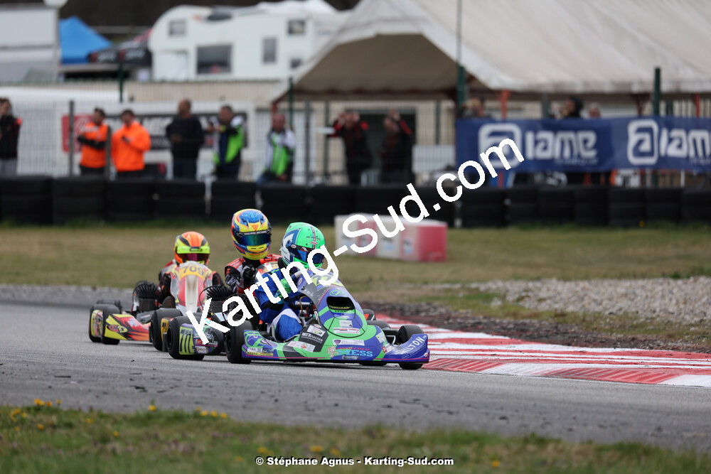 9 & 10/03/2024 : 1ère manche du Championnat du Sud au circuit d’Aigues-Vives (photos Stéphane Agnus) 2024 — karting