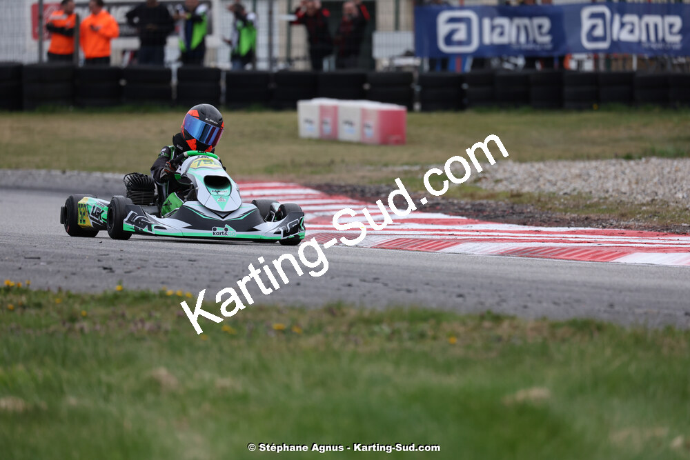 9 & 10/03/2024 : 1ère manche du Championnat du Sud au circuit d’Aigues-Vives (photos Stéphane Agnus) 2024 — karting