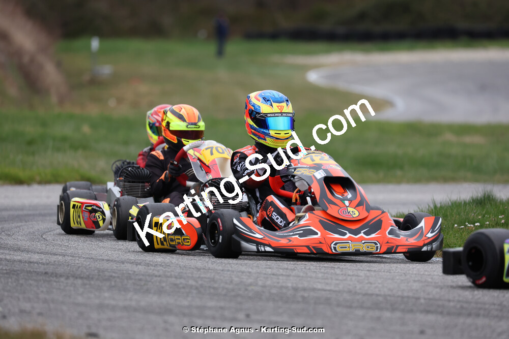 9 & 10/03/2024 : 1ère manche du Championnat du Sud au circuit d’Aigues-Vives (photos Stéphane Agnus) 2024 — karting