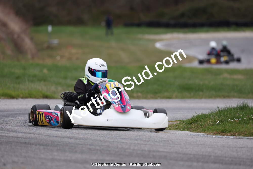 9 & 10/03/2024 : 1ère manche du Championnat du Sud au circuit d’Aigues-Vives (photos Stéphane Agnus) 2024 — karting