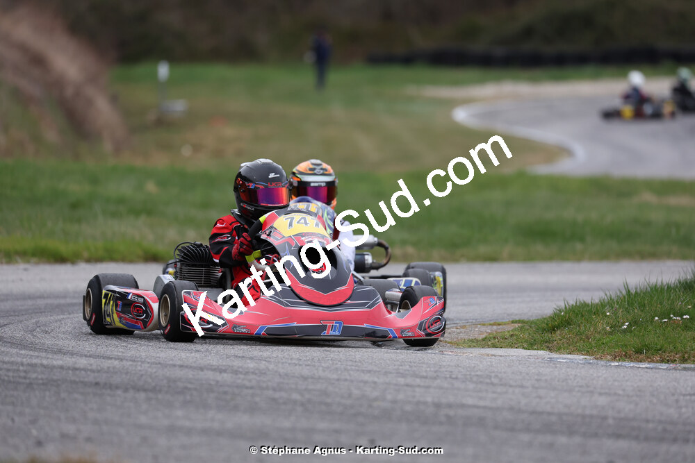 9 & 10/03/2024 : 1ère manche du Championnat du Sud au circuit d’Aigues-Vives (photos Stéphane Agnus) 2024 — karting
