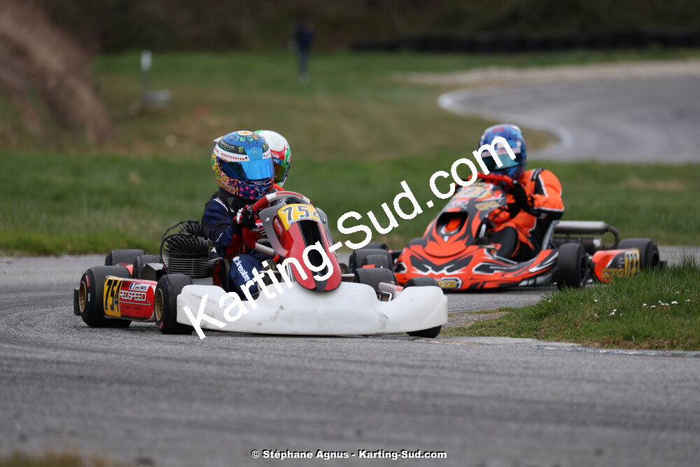 9 & 10/03/2024 : 1ère manche du Championnat du Sud au circuit d’Aigues-Vives (photos Stéphane Agnus) 2024 — karting