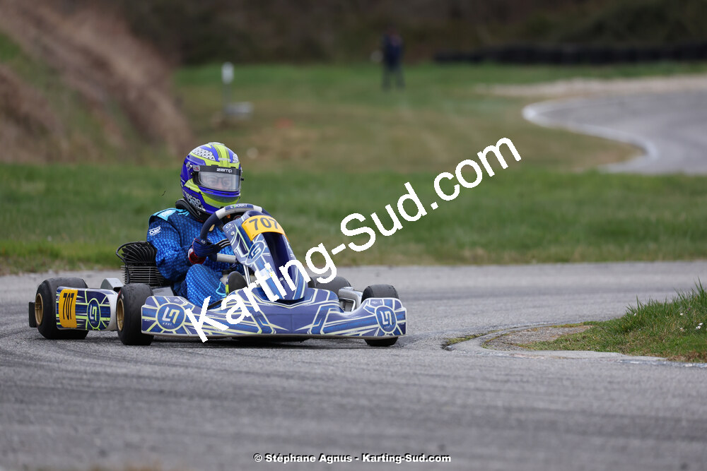 9 & 10/03/2024 : 1ère manche du Championnat du Sud au circuit d’Aigues-Vives (photos Stéphane Agnus) 2024 — karting