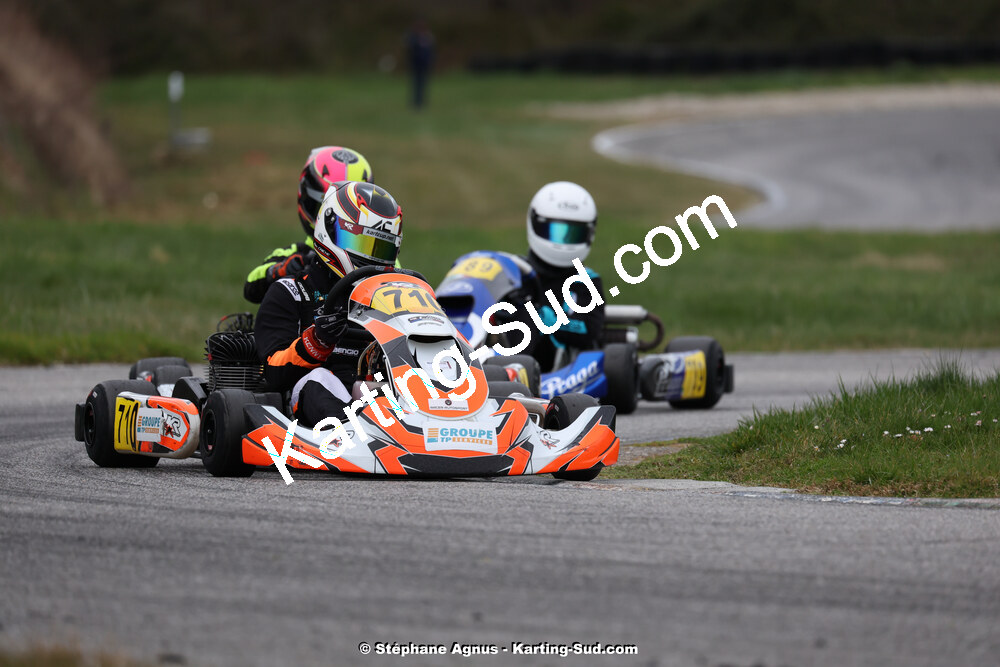 9 & 10/03/2024 : 1ère manche du Championnat du Sud au circuit d’Aigues-Vives (photos Stéphane Agnus) 2024 — karting