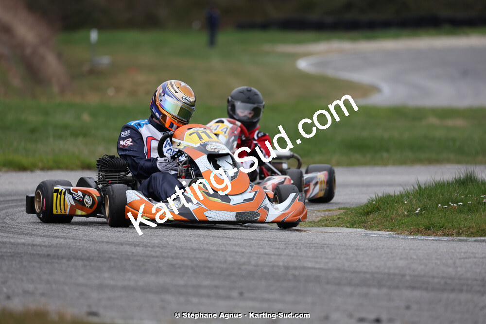 9 & 10/03/2024 : 1ère manche du Championnat du Sud au circuit d’Aigues-Vives (photos Stéphane Agnus) 2024 — karting