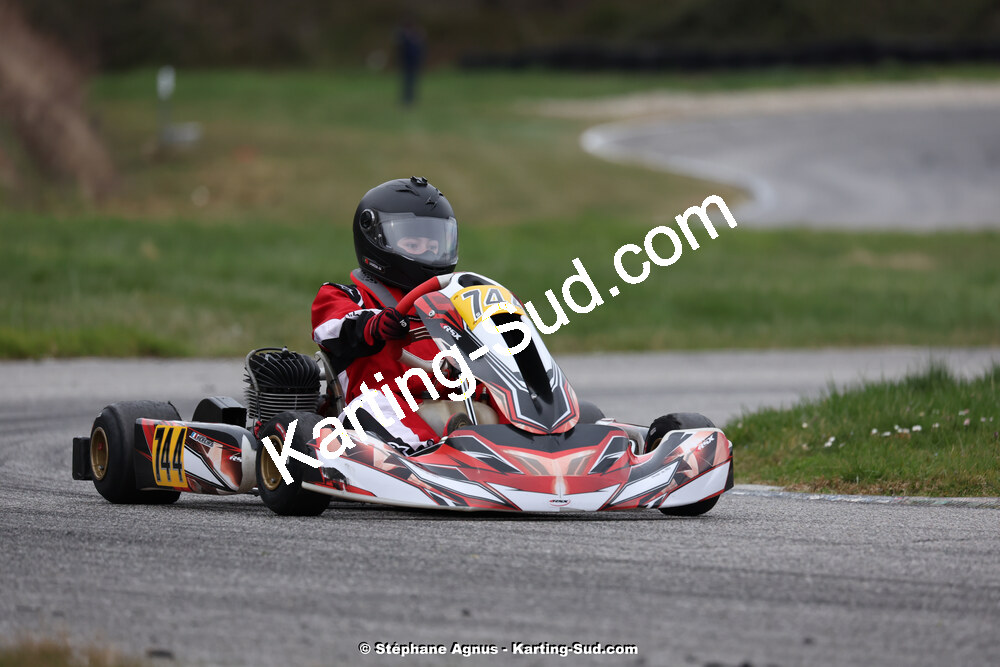 9 & 10/03/2024 : 1ère manche du Championnat du Sud au circuit d’Aigues-Vives (photos Stéphane Agnus) 2024 — karting