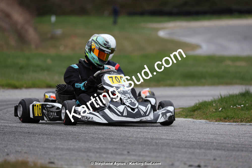 9 & 10/03/2024 : 1ère manche du Championnat du Sud au circuit d’Aigues-Vives (photos Stéphane Agnus) 2024 — karting