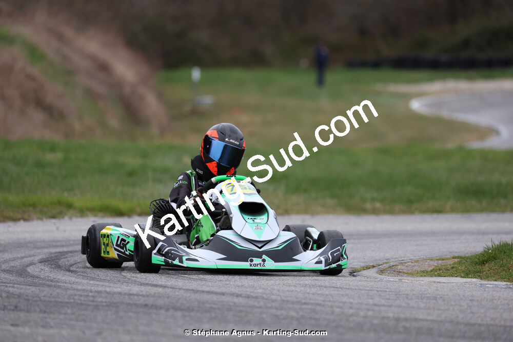 9 & 10/03/2024 : 1ère manche du Championnat du Sud au circuit d’Aigues-Vives (photos Stéphane Agnus) 2024 — karting