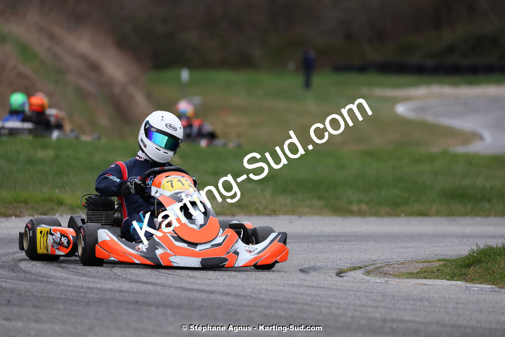 9 & 10/03/2024 : 1ère manche du Championnat du Sud au circuit d’Aigues-Vives (photos Stéphane Agnus) 2024 — karting