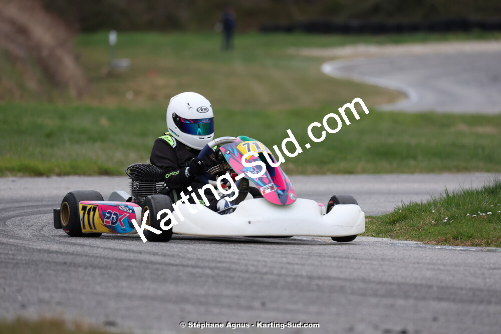 9 & 10/03/2024 : 1ère manche du Championnat du Sud au circuit d’Aigues-Vives (photos Stéphane Agnus) 2024 — karting