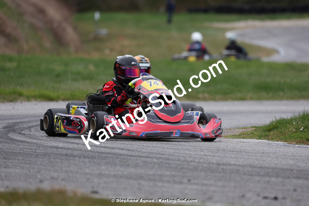 9 & 10/03/2024 : 1ère manche du Championnat du Sud au circuit d’Aigues-Vives (photos Stéphane Agnus) 2024 — karting