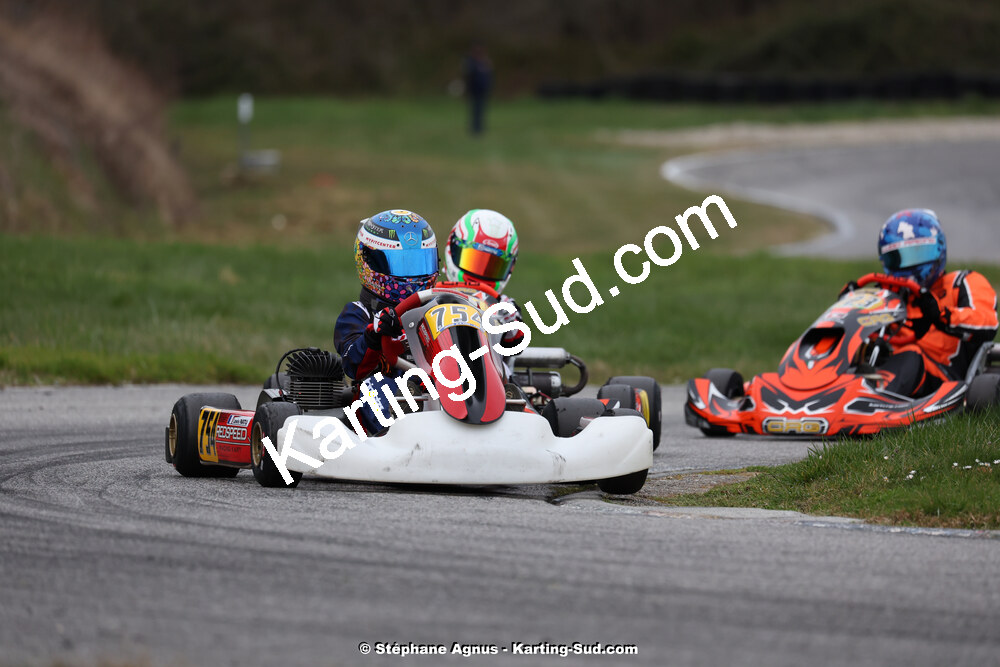 9 & 10/03/2024 : 1ère manche du Championnat du Sud au circuit d’Aigues-Vives (photos Stéphane Agnus) 2024 — karting