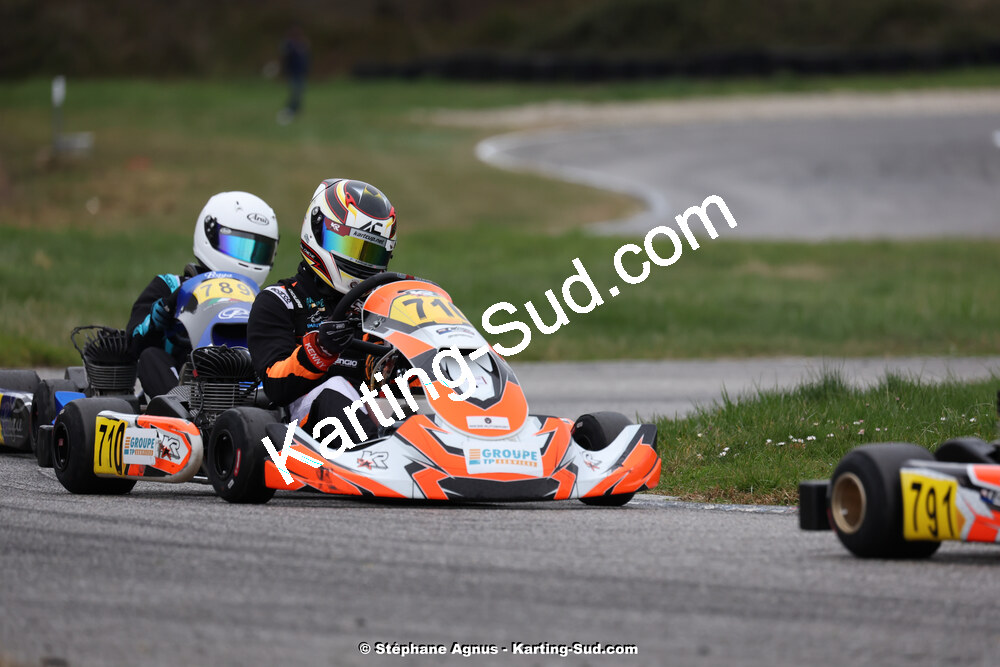 9 & 10/03/2024 : 1ère manche du Championnat du Sud au circuit d’Aigues-Vives (photos Stéphane Agnus) 2024 — karting