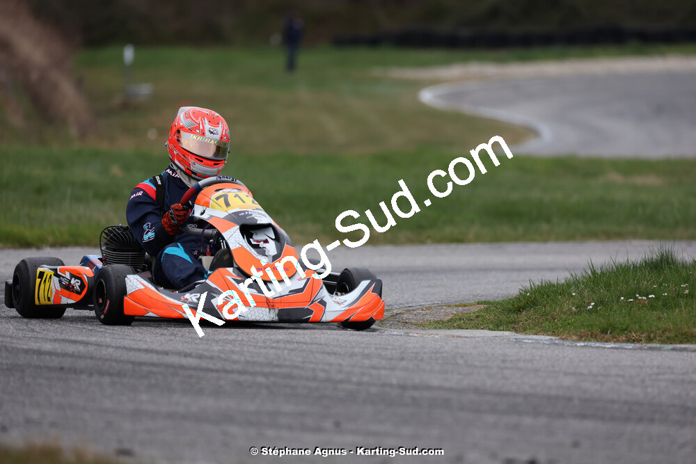 9 & 10/03/2024 : 1ère manche du Championnat du Sud au circuit d’Aigues-Vives (photos Stéphane Agnus) 2024 — karting