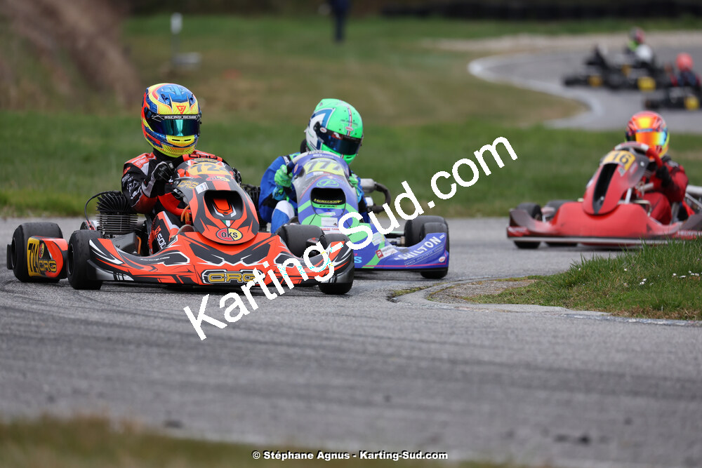 9 & 10/03/2024 : 1ère manche du Championnat du Sud au circuit d’Aigues-Vives (photos Stéphane Agnus) 2024 — karting