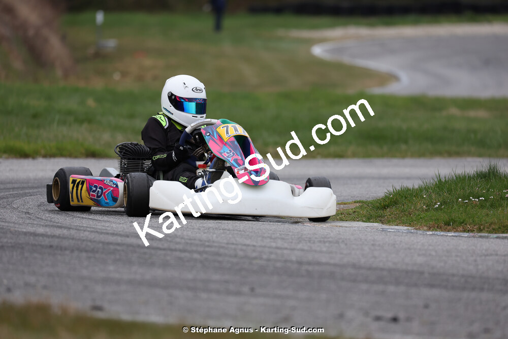 9 & 10/03/2024 : 1ère manche du Championnat du Sud au circuit d’Aigues-Vives (photos Stéphane Agnus) 2024 — karting