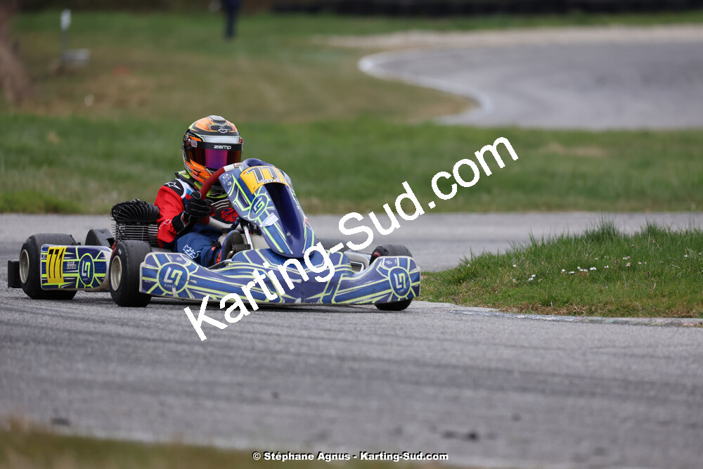 9 & 10/03/2024 : 1ère manche du Championnat du Sud au circuit d’Aigues-Vives (photos Stéphane Agnus) 2024 — karting