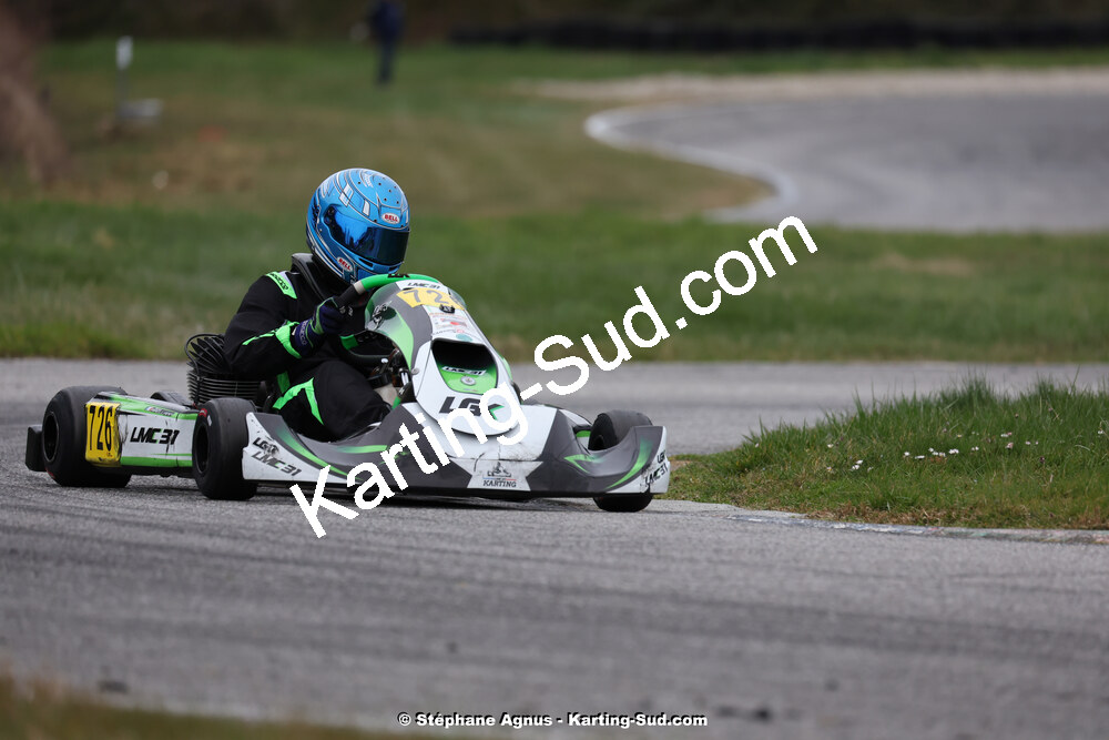 9 & 10/03/2024 : 1ère manche du Championnat du Sud au circuit d’Aigues-Vives (photos Stéphane Agnus) 2024 — karting