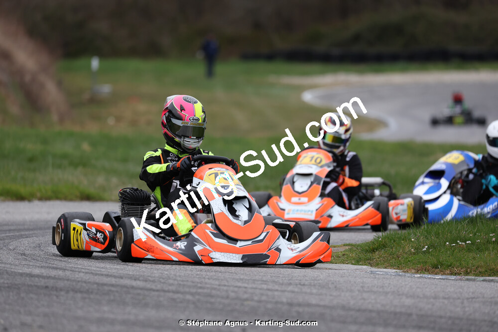 9 & 10/03/2024 : 1ère manche du Championnat du Sud au circuit d’Aigues-Vives (photos Stéphane Agnus) 2024 — karting