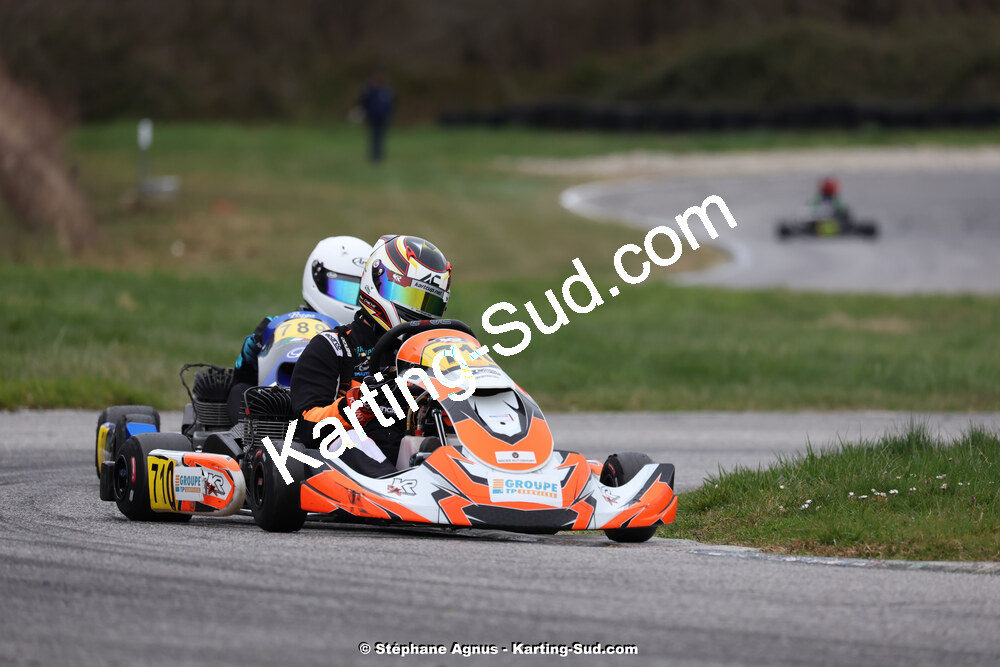 9 & 10/03/2024 : 1ère manche du Championnat du Sud au circuit d’Aigues-Vives (photos Stéphane Agnus) 2024 — karting